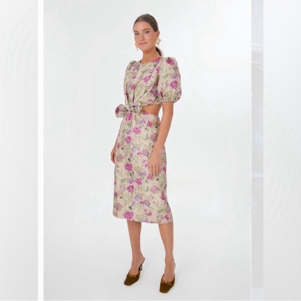 Floral Puff Sleeve Dress